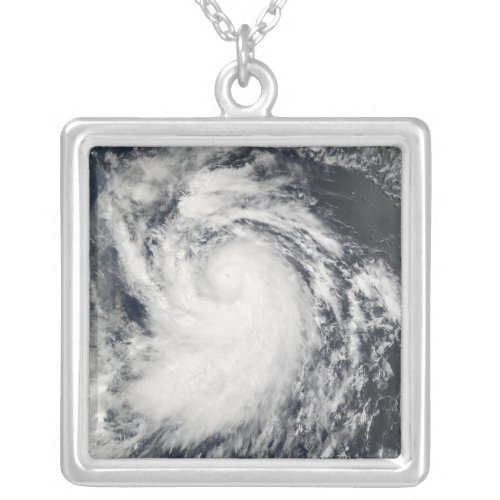 Hurricane Elida Silver Plated Necklace