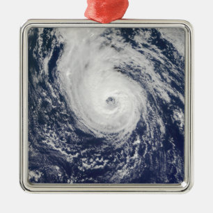 Hurricane Epsilon Metal Ornament