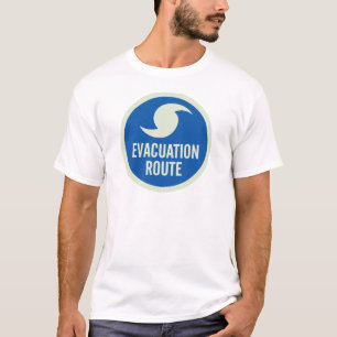 Hurricane Evacuation Route Shirt