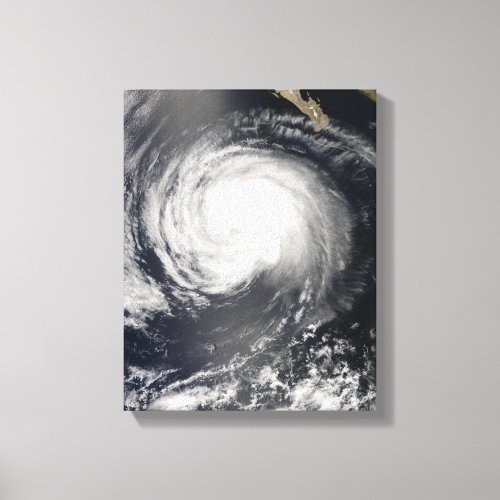 Hurricane Fausto Canvas Print