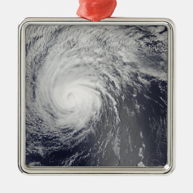 Hurricane Felicia Metal Ornament (Front)