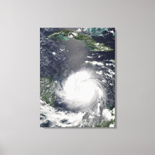Hurricane Felix 2 Canvas Print (Front)