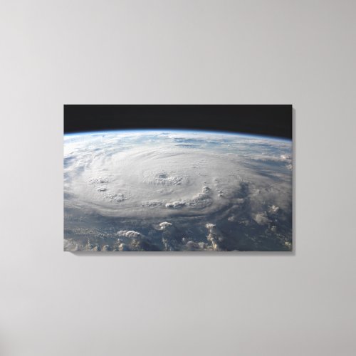 Hurricane Felix Canvas Print