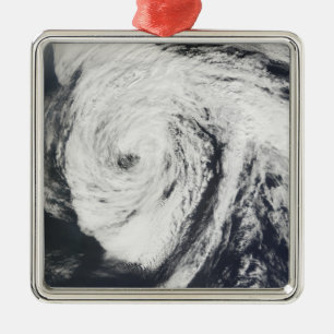 Hurricane Florence Metal Ornament