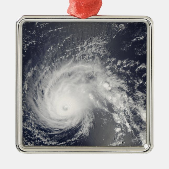 Hurricane Flossie Metal Ornament (Front)