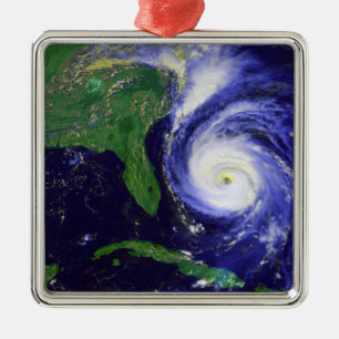 Hurricane Fran Metal Ornament