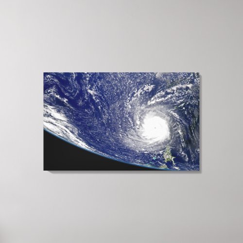 Hurricane Frances 2 Canvas Print