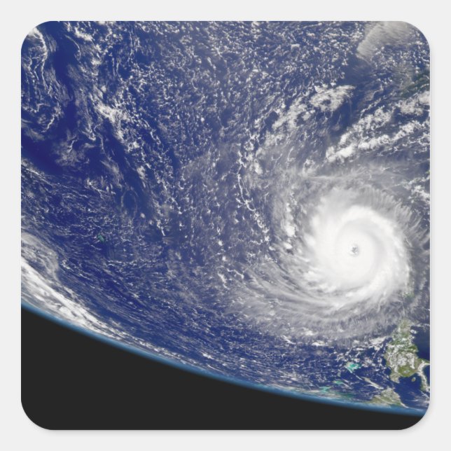Hurricane Frances 2 Square Sticker (Front)