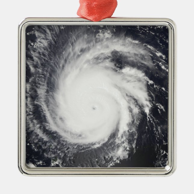 Hurricane Frances Metal Ornament (Front)