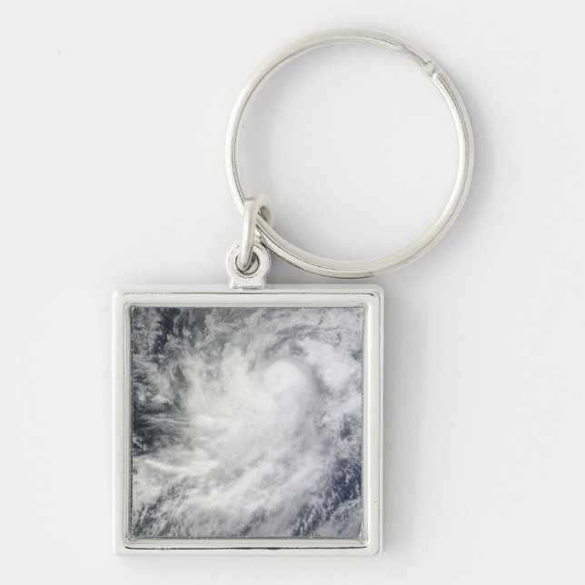 Hurricane Frank off Mexico Keychain (Front)