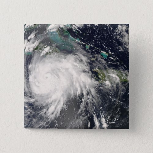 Hurricane Gustav over Jamaica 2 Pinback Button