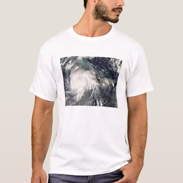 Hurricane Gustav over Jamaica 2 T-Shirt (Front)