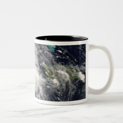 Hurricane Gustav over Jamaica 2 Two_Tone Coffee Mug