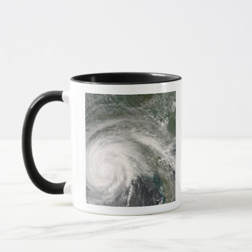 Hurricane Gustav over Louisiana Mug