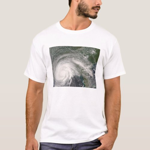 Hurricane Gustav over Louisiana T_Shirt