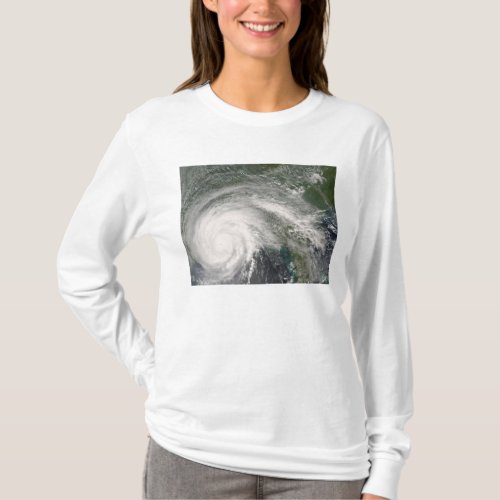 Hurricane Gustav over Louisiana T_Shirt