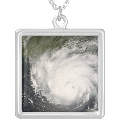 Hurricane Gustav Silver Plated Necklace