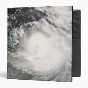 Hurricane Hanna over the Bahamas 3 Ring Binder