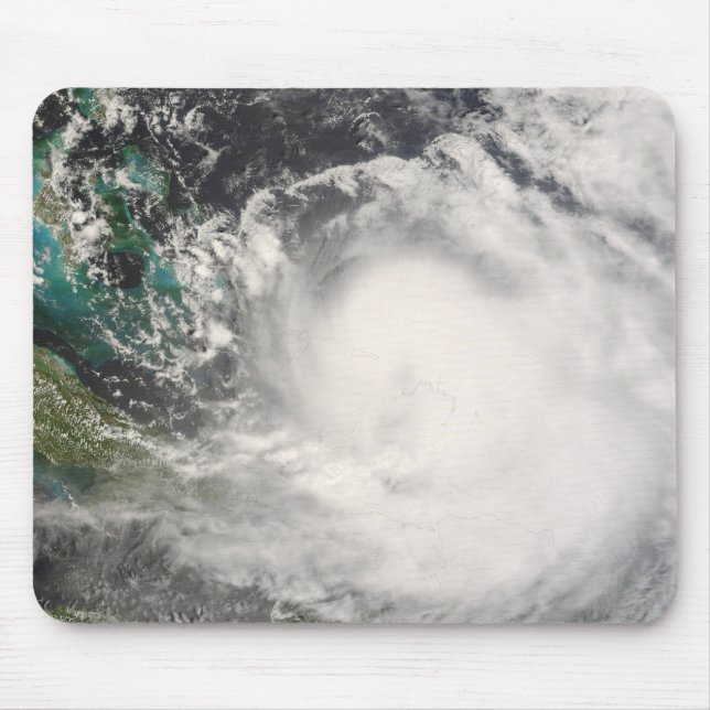 Hurricane Hanna over the Bahamas Mouse Pad (Front)