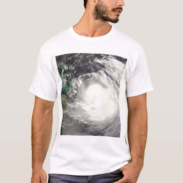 Hurricane Hanna over the Bahamas T-Shirt (Front)