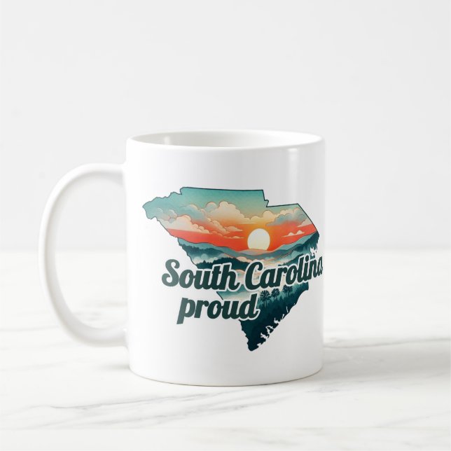 Hurricane Helene Fundraiser South Carolina Strong Coffee Mug (Left)