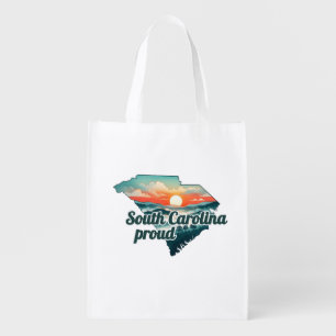 Hurricane Helene Fundraiser South Carolina Strong Grocery Bag
