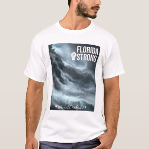 Hurricane Ian Florida Strong We Will Rebuild T-Shirt