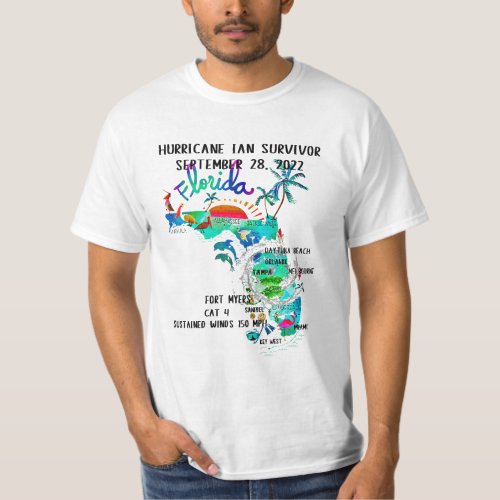 Hurricane Ian Survivor T_Shirt