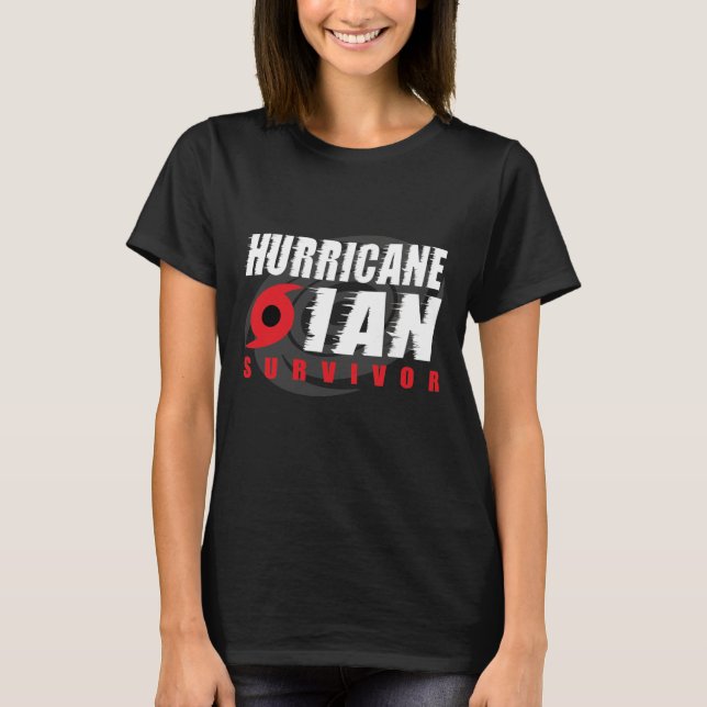 Hurricane Ian Survivor T-Shirt (Front)