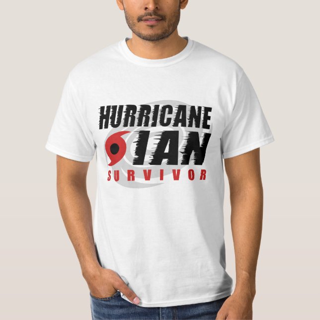 Hurricane Ian Survivor T-Shirt (Front)
