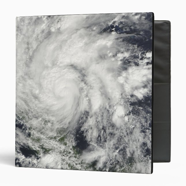 Hurricane Ida over Nicaragua Binder (Front/Inside)
