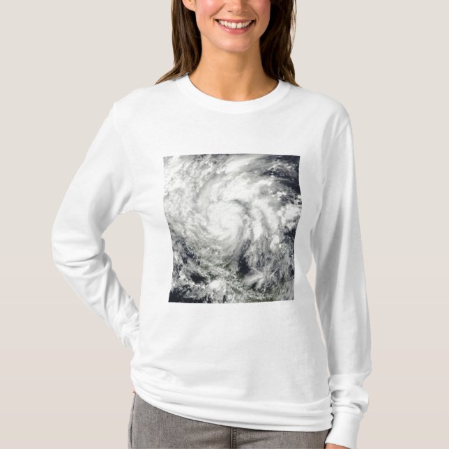 Hurricane Ida over Nicaragua T-Shirt (Front)