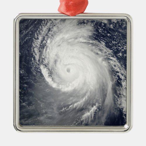 Hurricane Igor in the Atlantic Ocean Metal Ornament