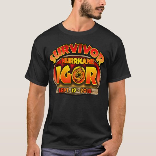 Hurricane Igor - Survivor - Bermuda T-Shirt