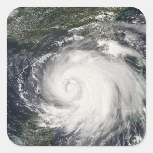Hurricane Ike 4 Square Sticker