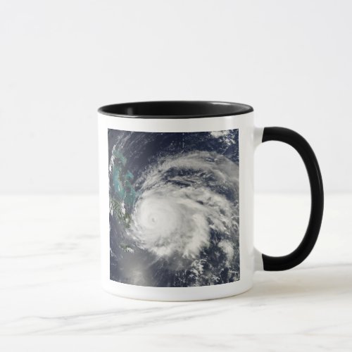 Hurricane Ike over Cuba Hispaniola Mug