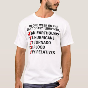 Hurricane Irene / East Coast Survival T-Shirt