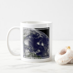 Hurricane Irene Moving Through The Bahamas. Coffee Mug