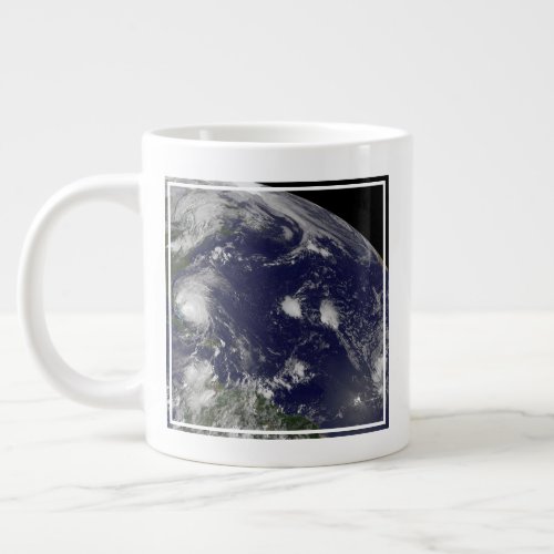 Hurricane Irene Moving Through The Bahamas Giant Coffee Mug