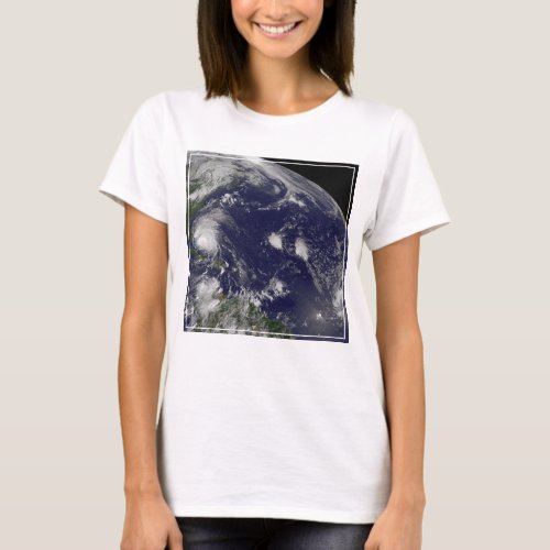 Hurricane Irene Moving Through The Bahamas T_Shirt