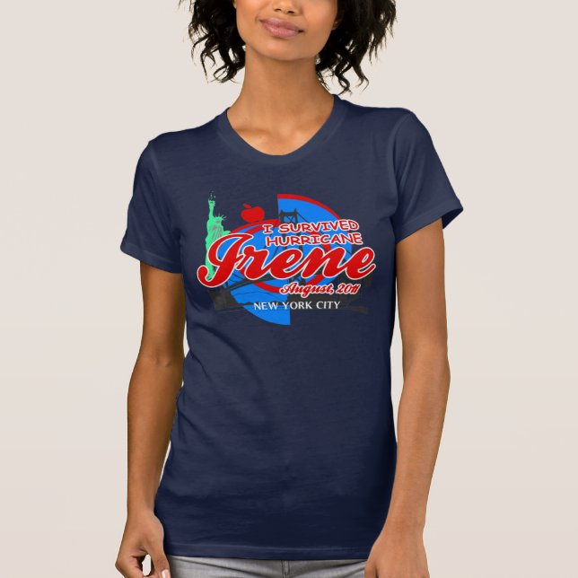Hurricane Irene New York City T-Shirt (Front)