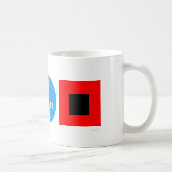 Hurricane Irene Sign Mug