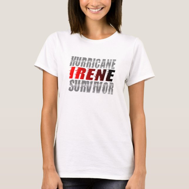 Hurricane Irene Survivor T-shirt (Front)