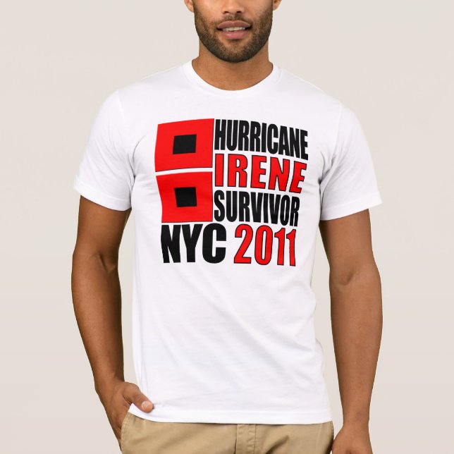 Hurricane Irene Survivor T-Shirt (Front)