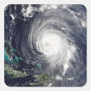 Hurricane Isabel 2 Square Sticker