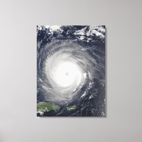 Hurricane Isabel Canvas Print
