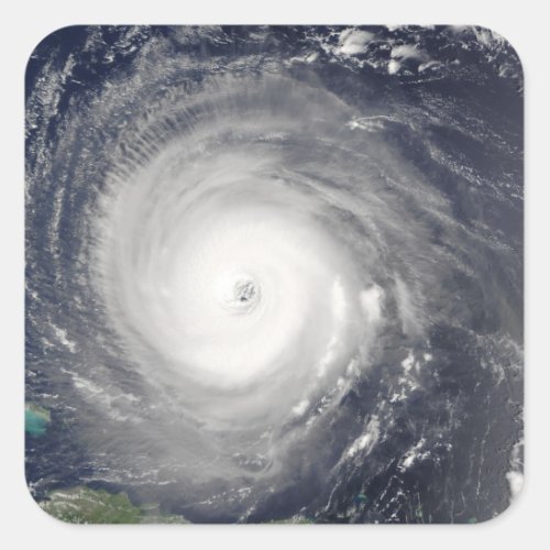 Hurricane Isabel Square Sticker