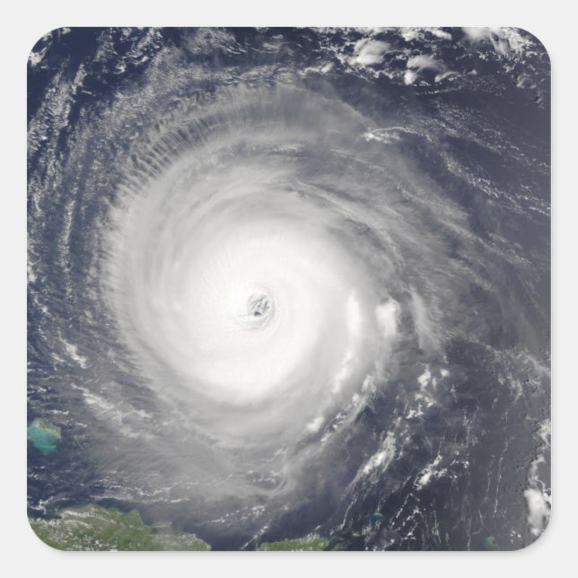 Hurricane Isabel Square Sticker (Front)