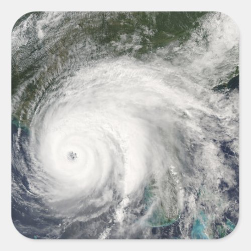 Hurricane Ivan 2 Square Sticker