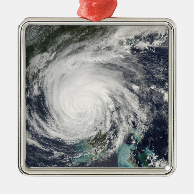 Hurricane Jeanne Metal Ornament (Front)